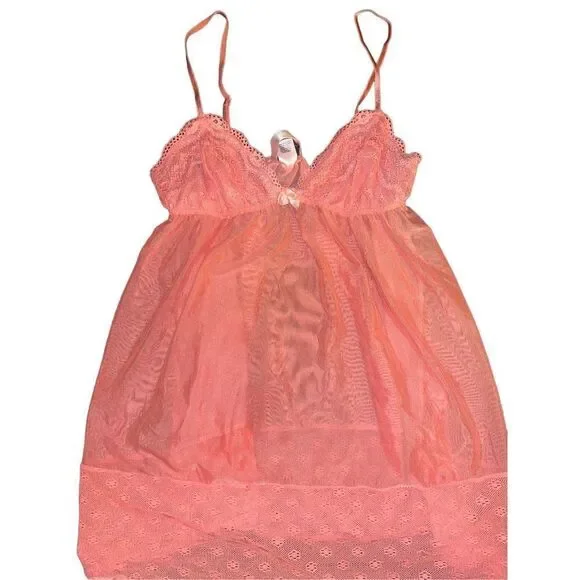 Vintage 1980’s VICTORIA SECRET ANGEL SLEEP TOP - Picture 2 of 5